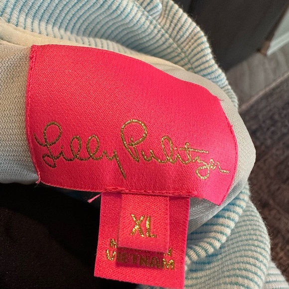 Lilly Pulitzer Sky Blue Ruffled Midi Dress - Picture 4 of 4